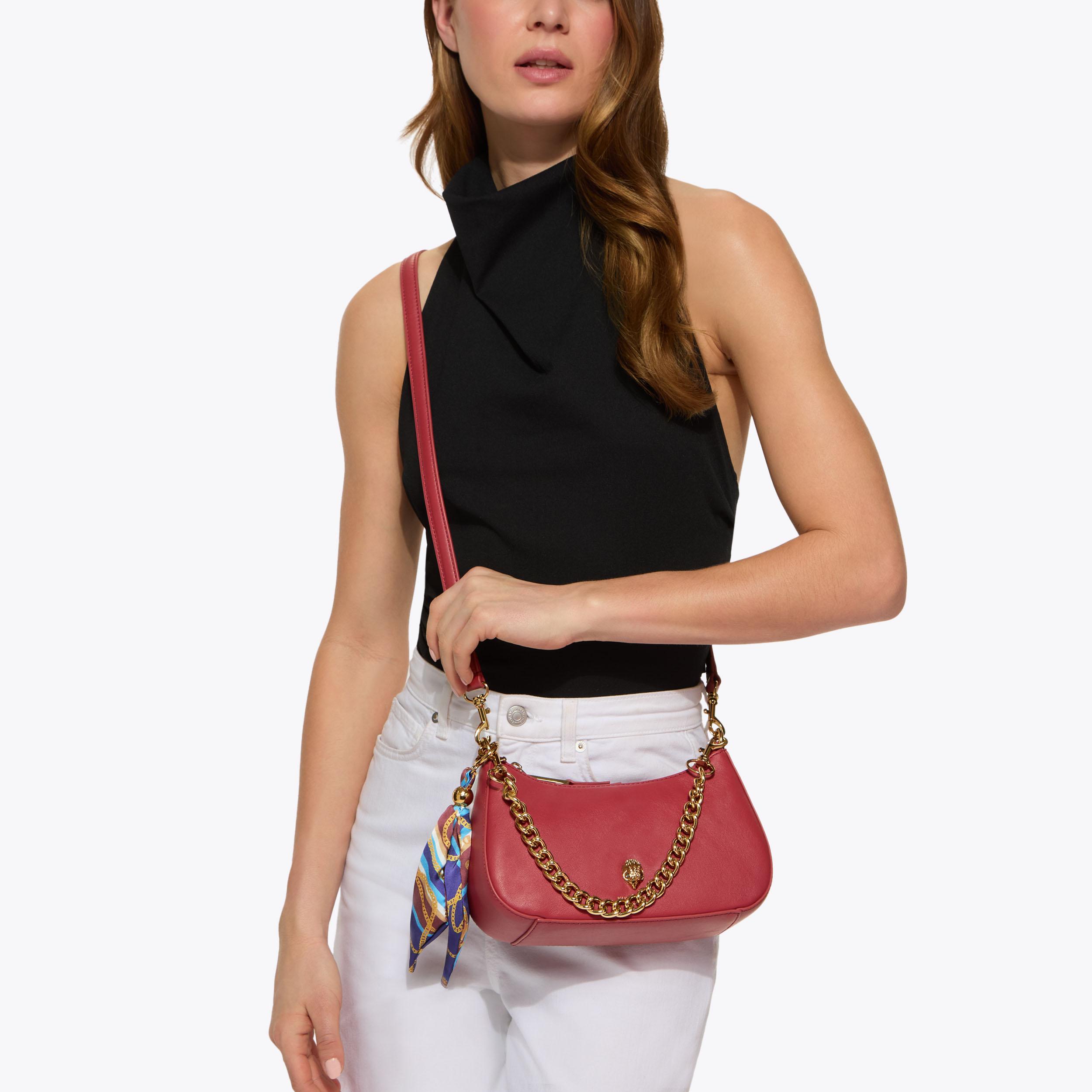 Kurt Geiger London Sloane Hobo Cross Body Bag - Red - view 2