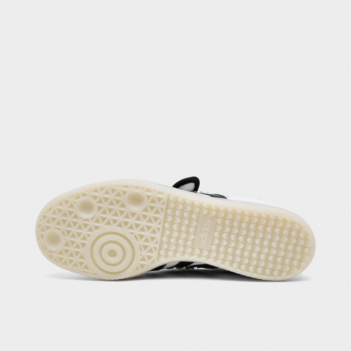Women's adidas Originals Samba Jane Casual Shoes - Part 2 - Cloud White/Core Black/Silver Metallic - Bottom view