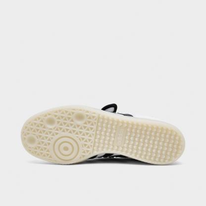 Women's adidas Originals Samba Jane Casual Shoes - Part 2 - Cloud White/Core Black/Silver Metallic - Bottom view