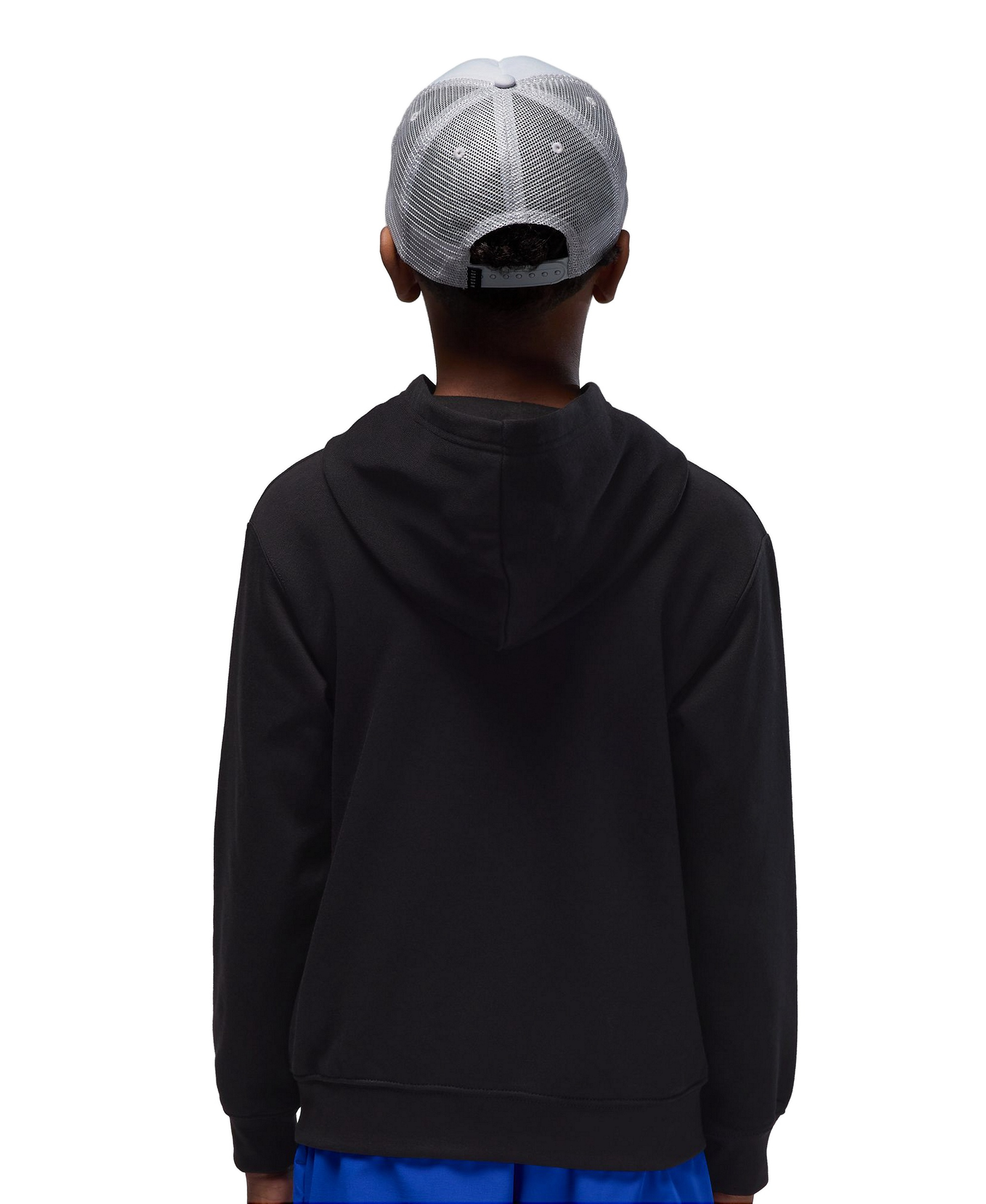 Jordan Boys' 8-20 Brooklyn Pull-On Long-Sleeve Hoodie - Black