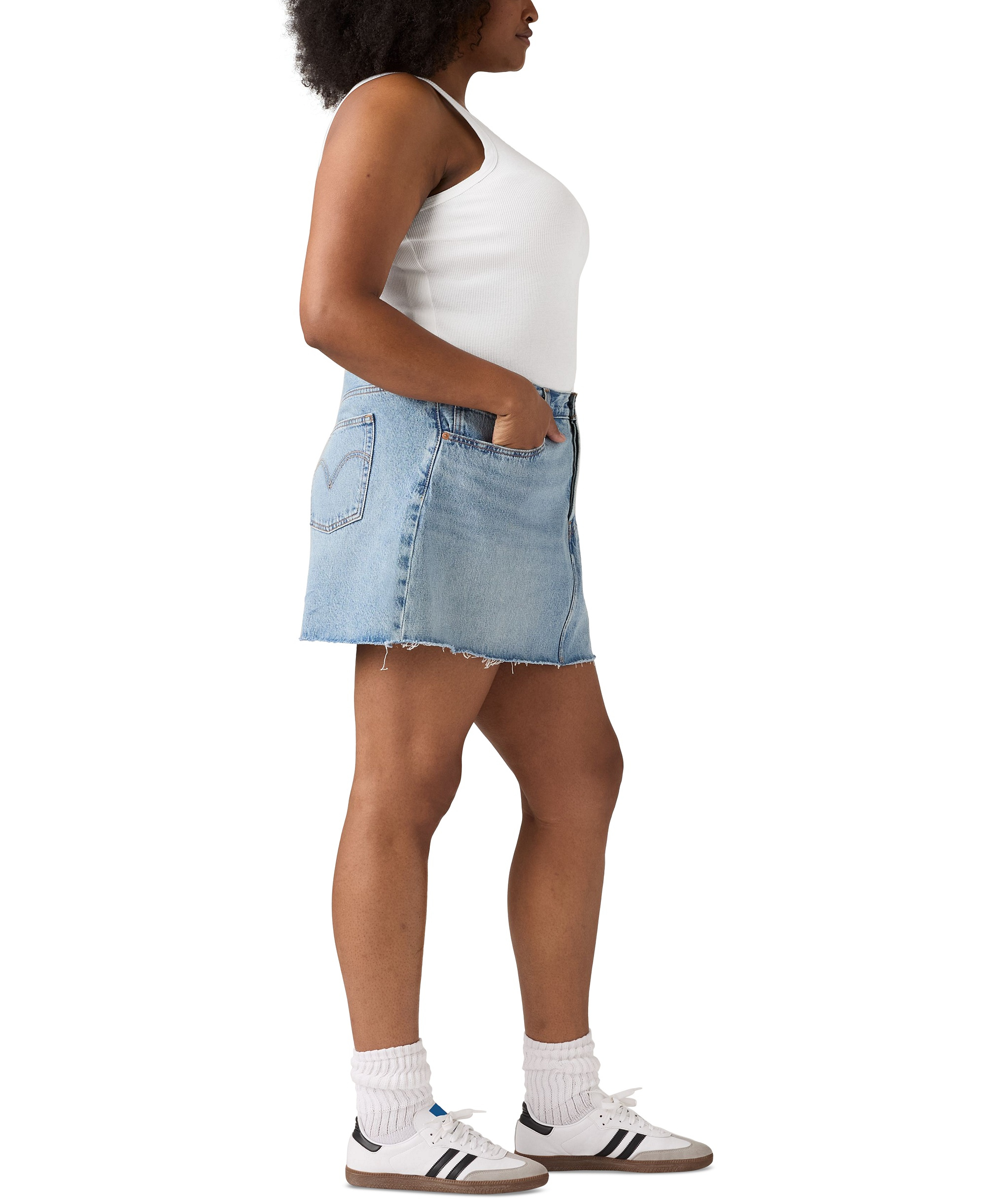 Levi's Premium Women's Icon Cotton Denim Skirt - Woven Minutes
