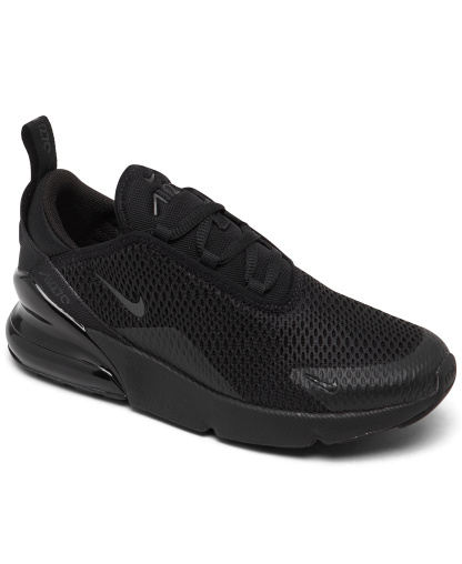 Nike Little Kids’ Air Max 270 Casual Sneakers from Finish Line - Black
