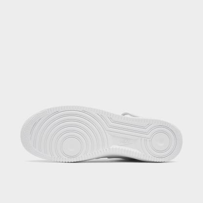 Men's Nithtke Air Force 1 Mid '07 Casual Shoes - White/White - Bottom view