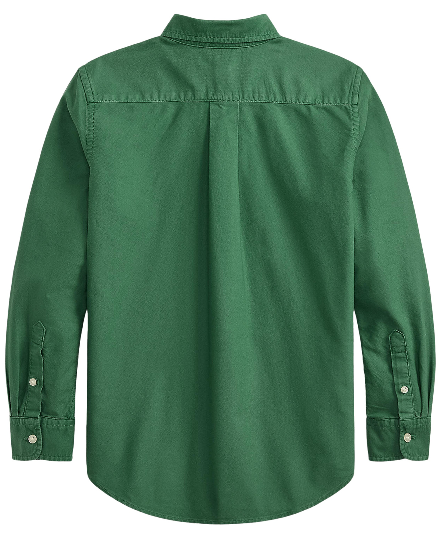 Polo Ralph Lauren Big Boys Garment-Dyed Cotton Oxford Shirt - Verano Green