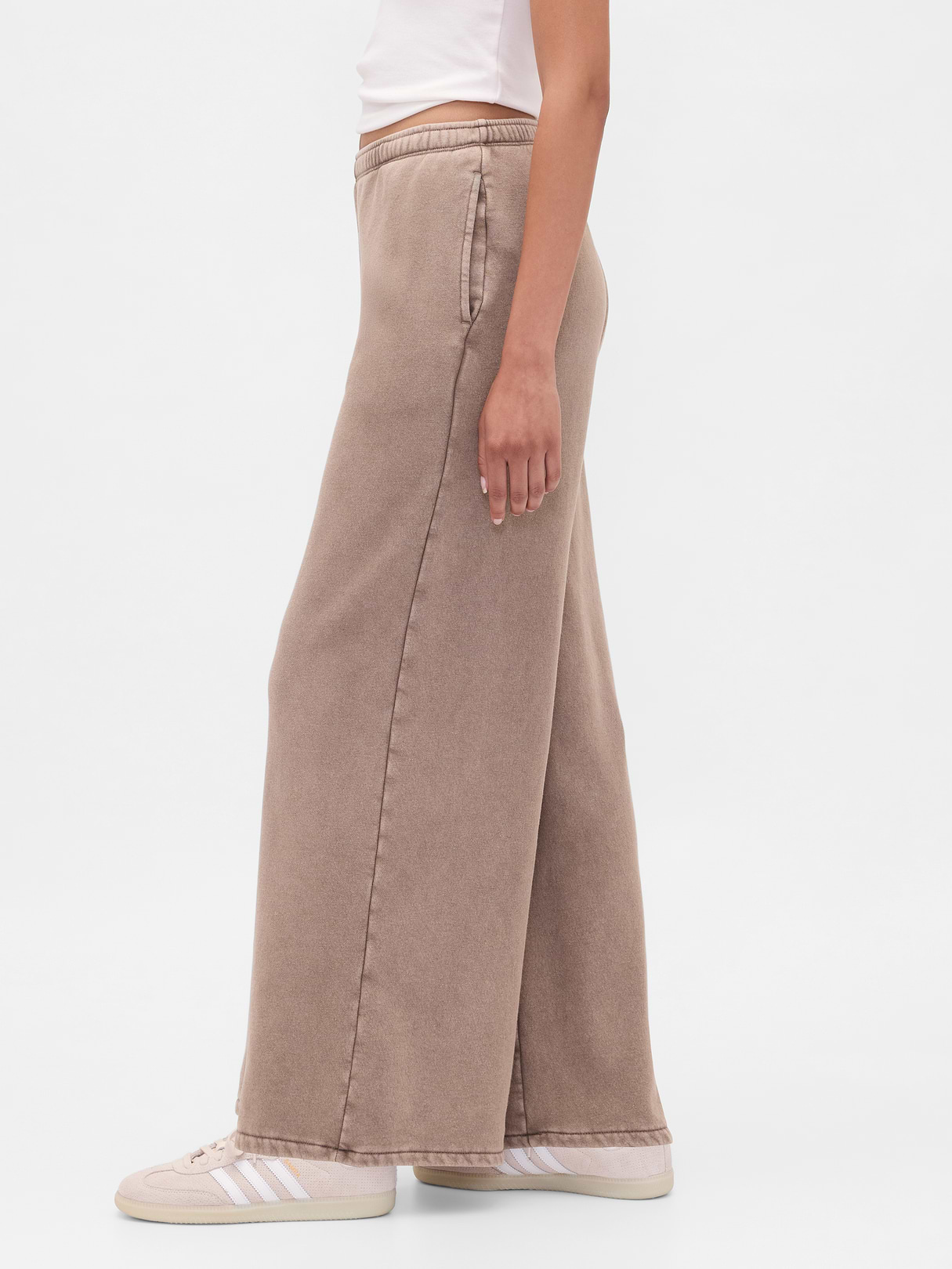 VintageSoft Baggy Sweatpants - Plymouth rock brown wash