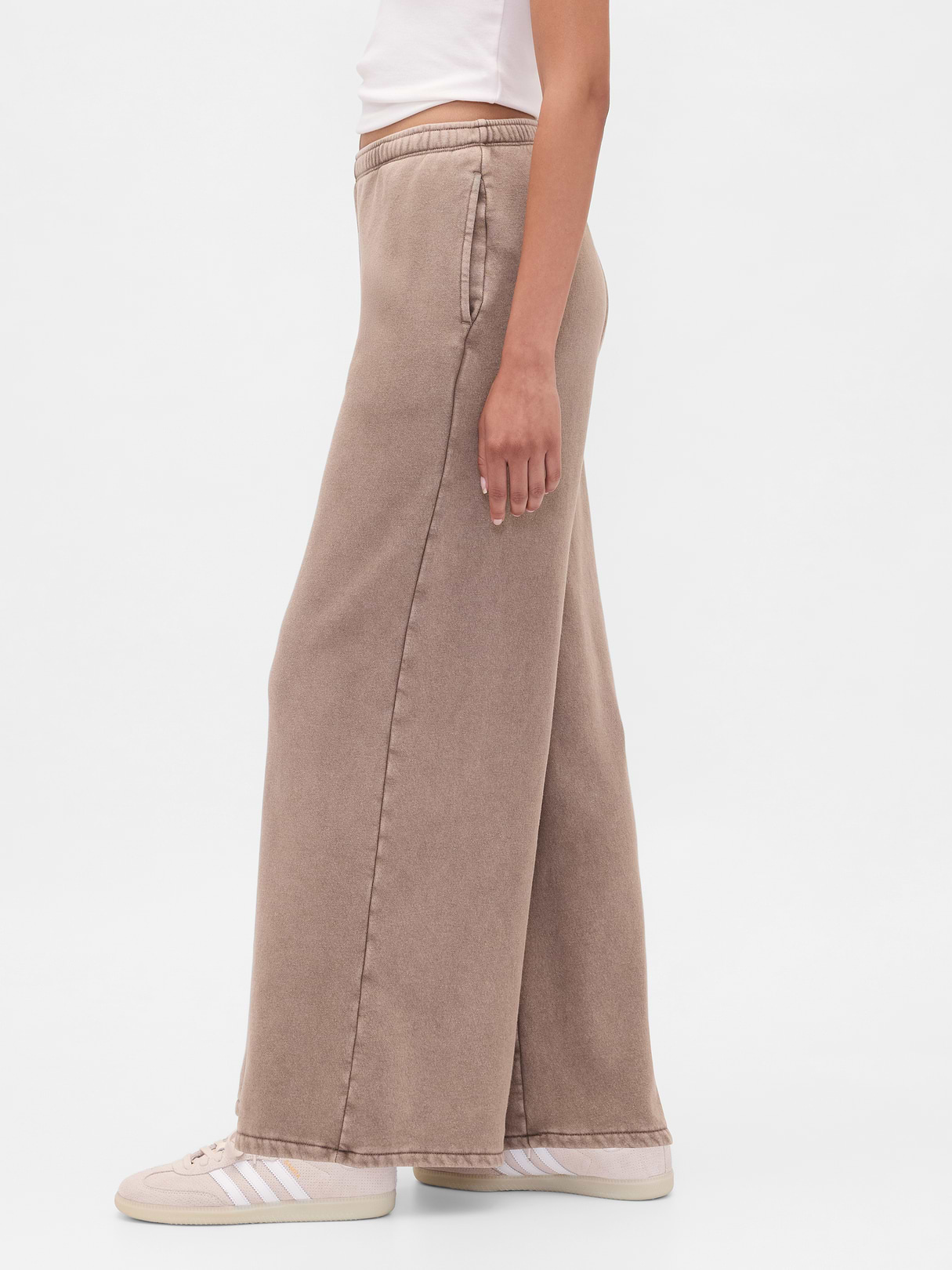 VintageSoft Baggy Sweatpants - Plymouth rock brown wash