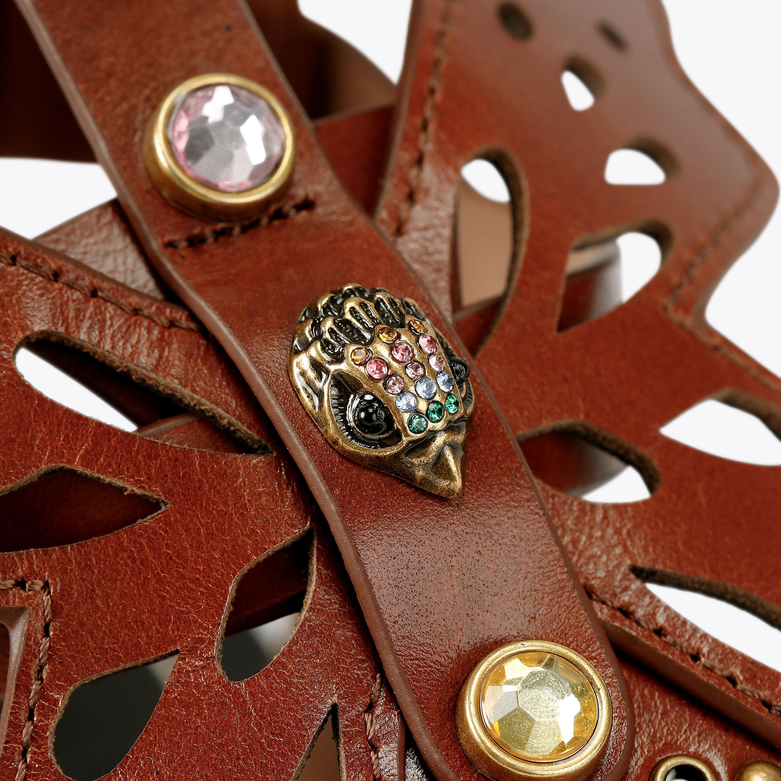 Kurt Geiger London Boho Butterfly Gladiator - Brown - view 6