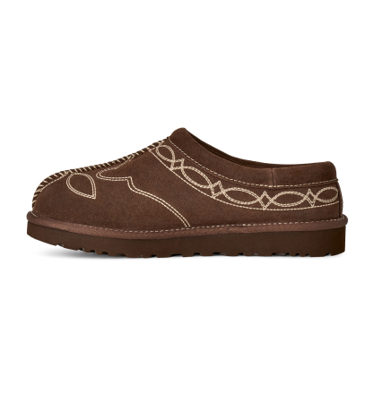 UGG® Women's Tasman Western Slip-On Slippers - Burnt Cedar