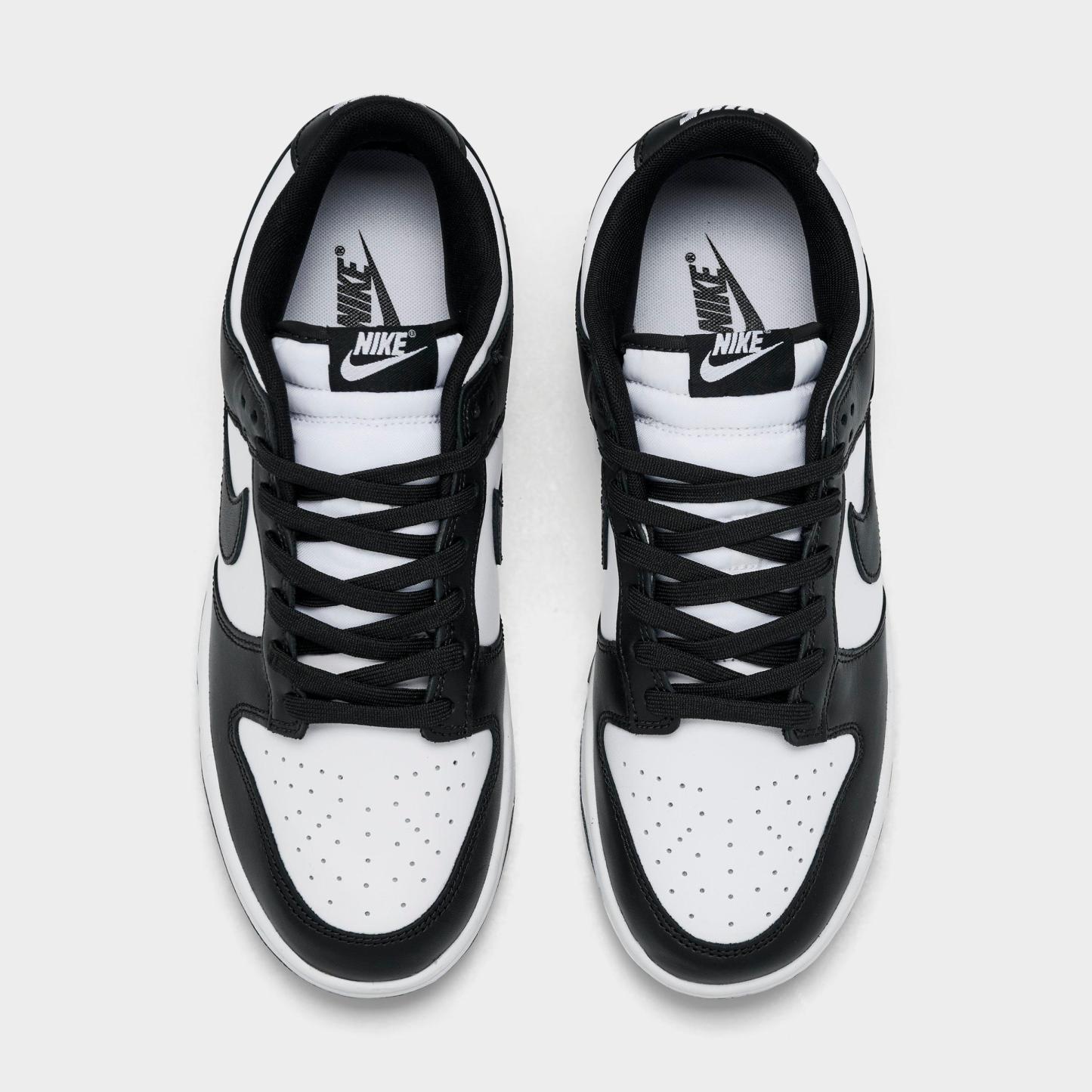 Men's Nithtke Dunk Low Retro Casual Shoes - Part 4 - Black/White/Black - Top view