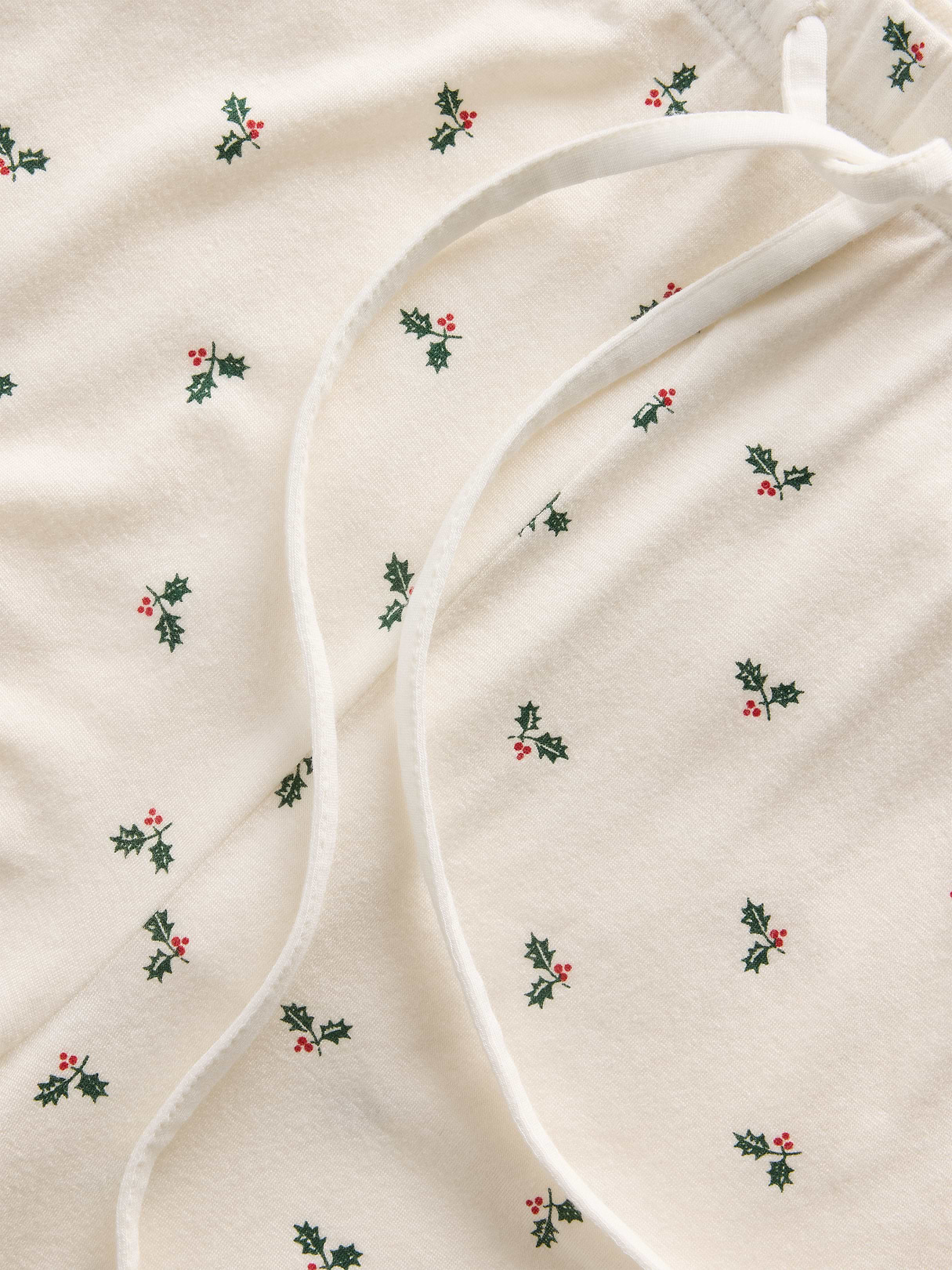 SoftMade Modal PJ Pants - Holly green print