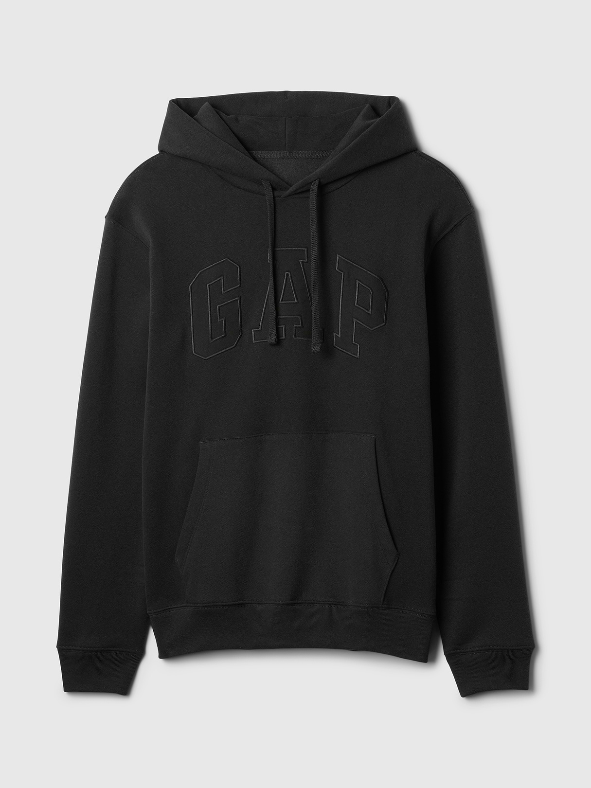 Adult VintageSoft Arch Logo Hoodie - Black combo