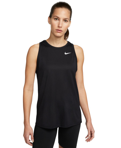Nike Women's Dri-FIT Training Tank Top - Black/White