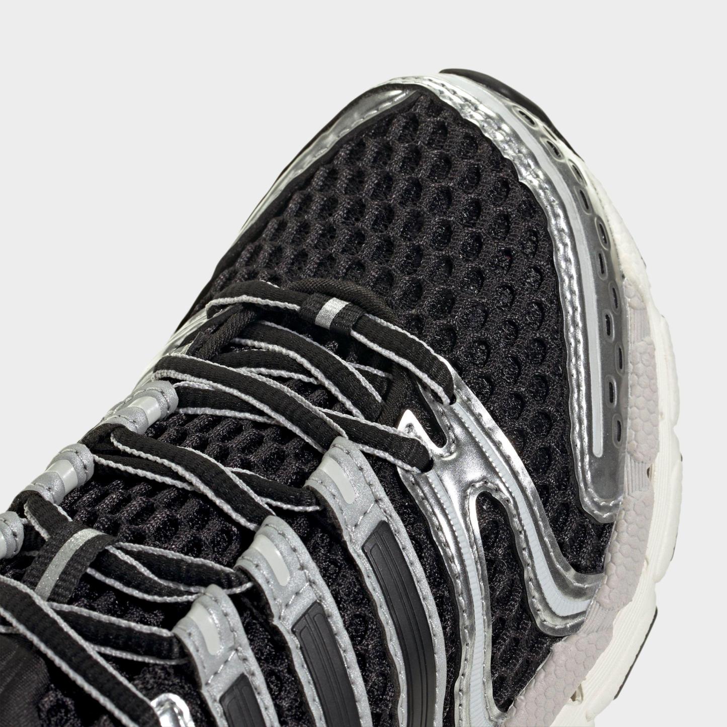 Girls' Big Kids' adidas x Liberty London Adistar Control 5 Casual Shoes - Core Black/Silver Metallic/Grey One - Detail shot