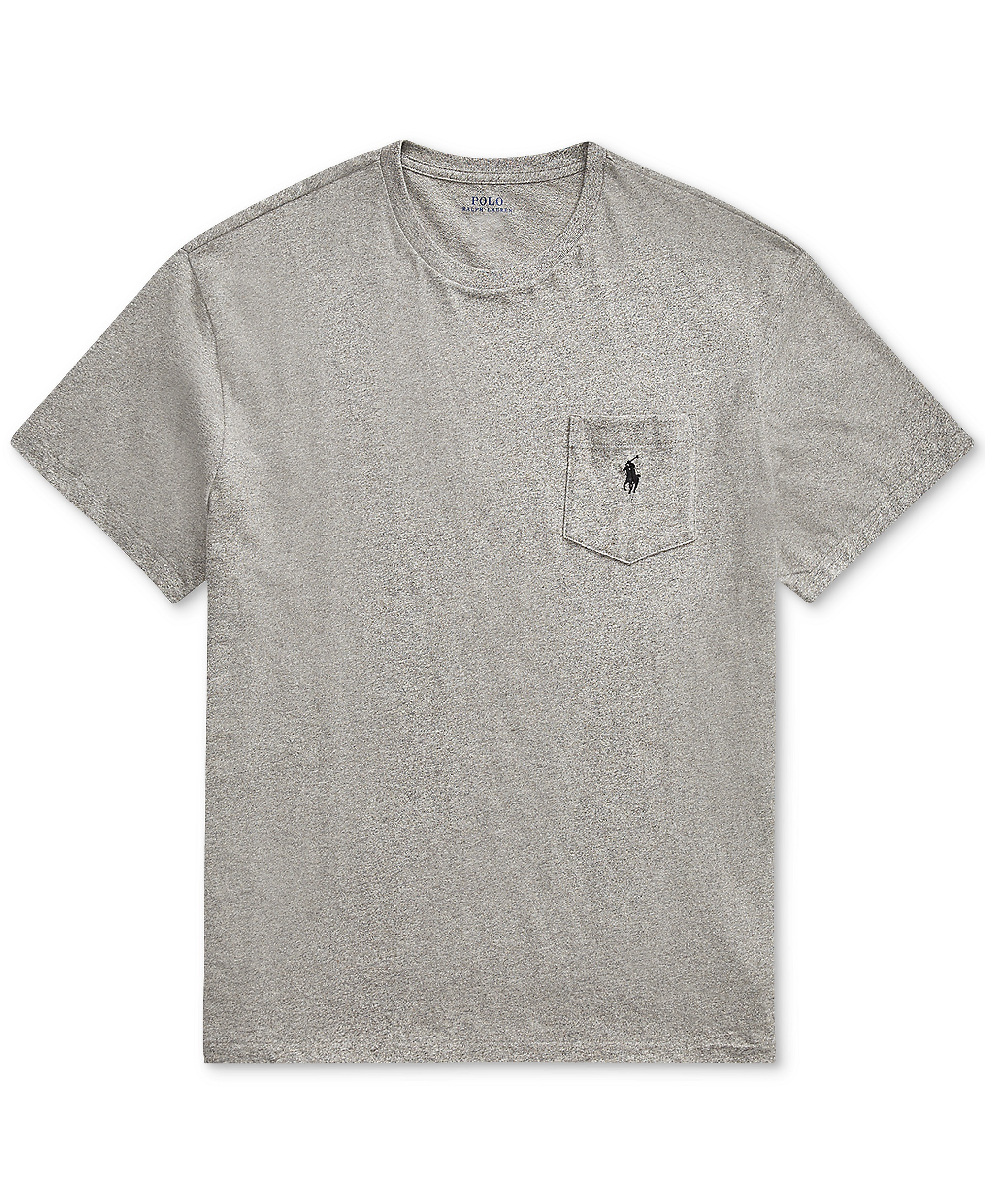 Polo Ralph Lauren Men's Classic-Fit Crewneck Pocket T-Shirt - Dark Vintage Heather