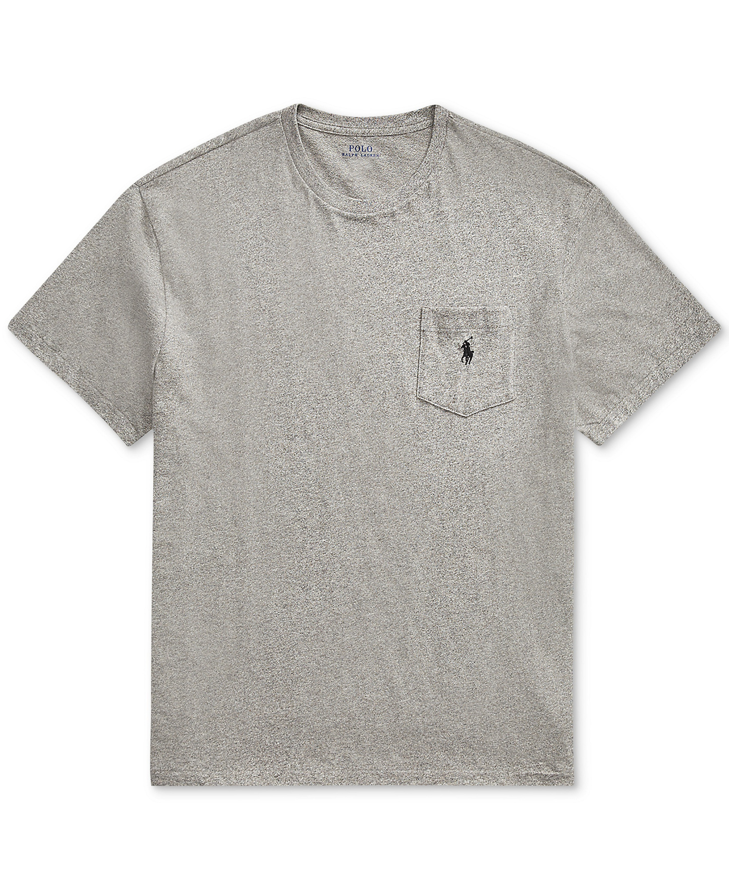 Polo Ralph Lauren Men's Classic-Fit Crewneck Pocket T-Shirt - Dark Vintage Heather