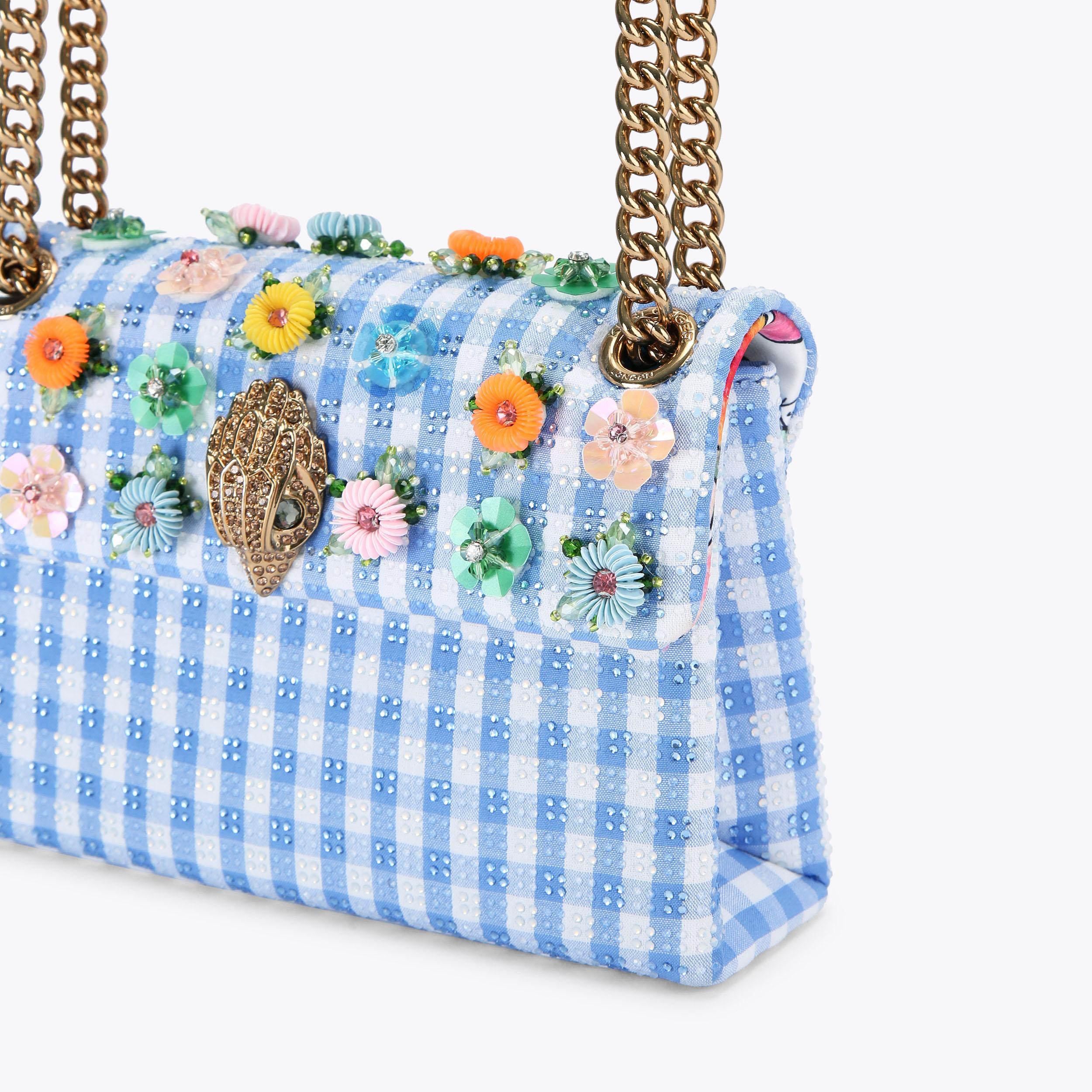 Kurt Geiger London Mini Kensington Flower - Blue - view 6
