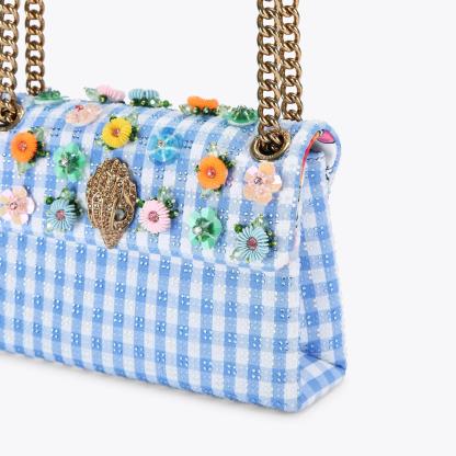 Kurt Geiger London Mini Kensington Flower - Blue - view 6