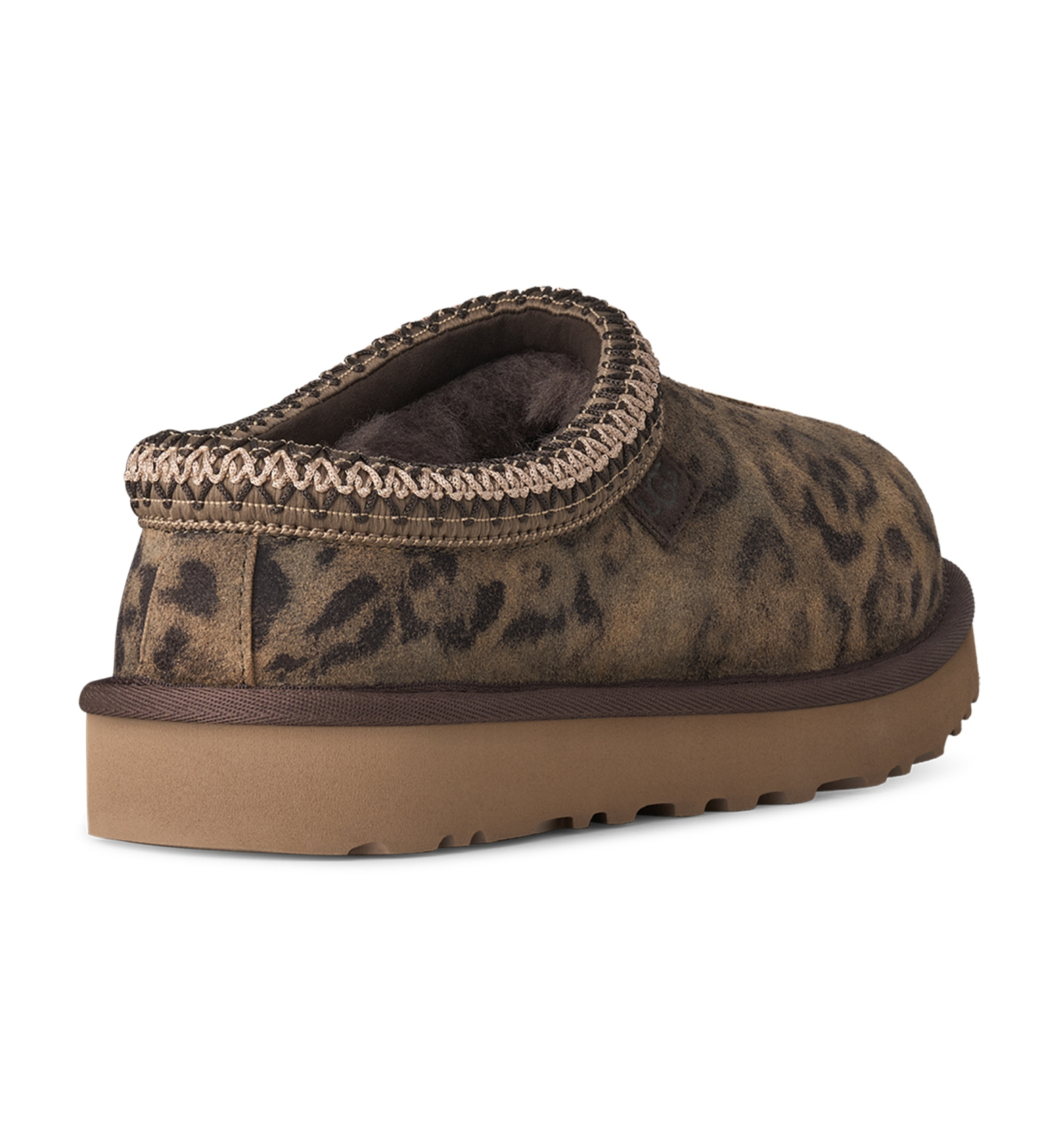 UGG® Women's Suede Tasman Spotted Slip-On Slippers - Chestnut