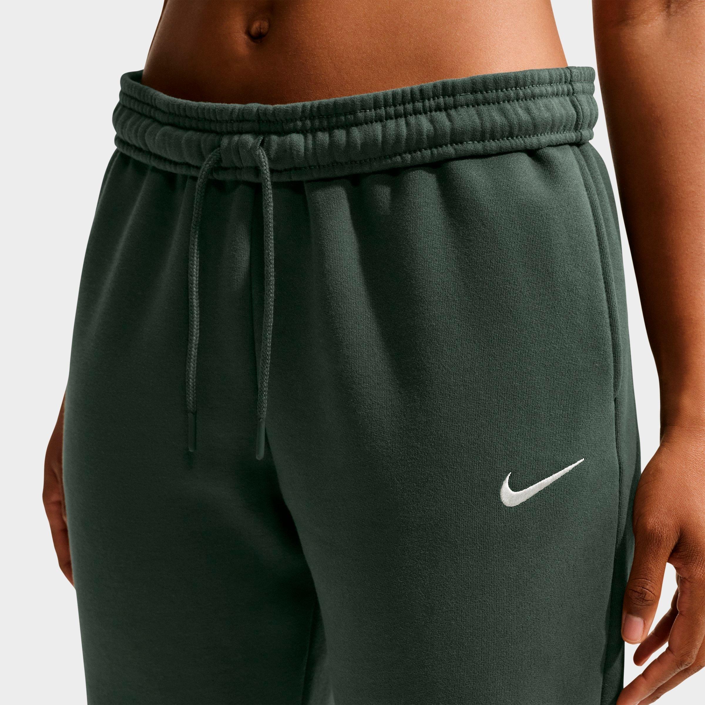 Women's Nithtke Studio Fleece Medium-Weight Mid-Rise Jogger Pants - Camo Green/Sail