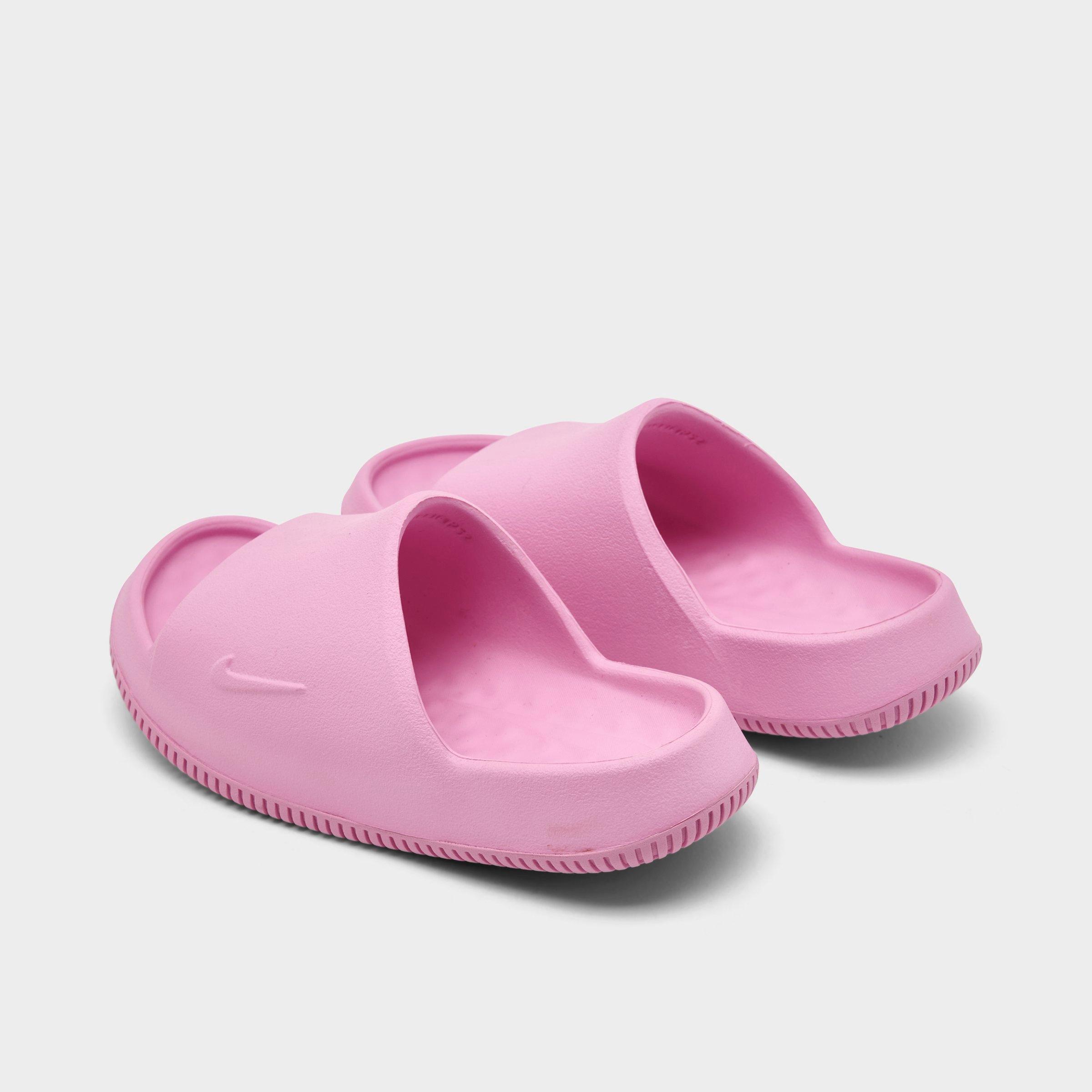 Little Kids' Nithtke Calm 2.0 Slide Sandals - Pink Rise - Back view