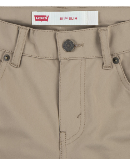 Levi's Boys' 8-20 Slim-Fit Performance Stretch Shorts - Harvest Gold