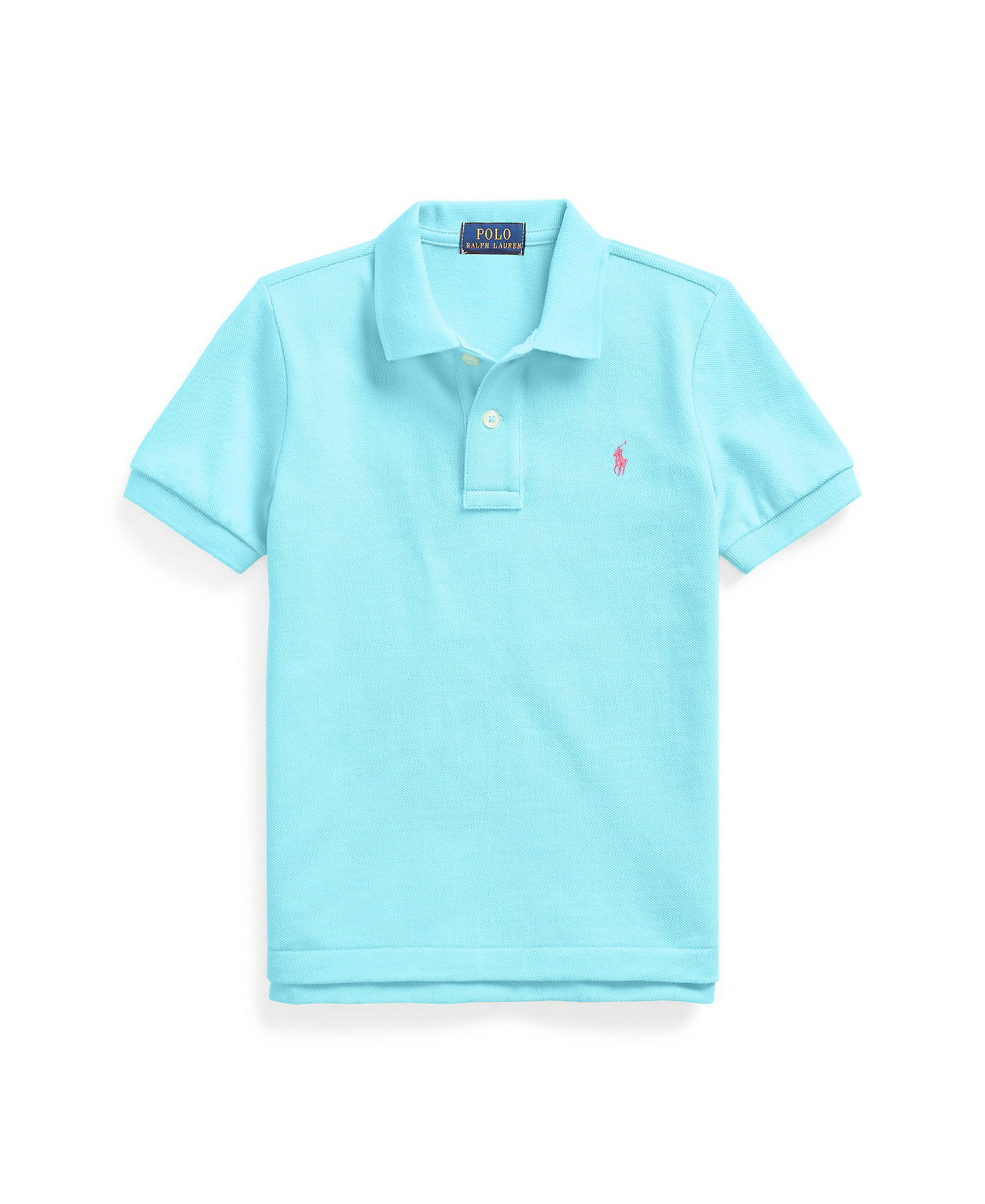 Polo Ralph Lauren 8-20 Boys' Cotton Mesh Logo Polo Shirt - French Turq