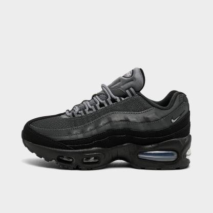 Big Kids' Nike Air Max 95 Casual Shoes - Black/Metallic Silver