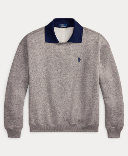 Polo Ralph Lauren Women's Crewneck Sweatshirt - Dark Vintage Heather