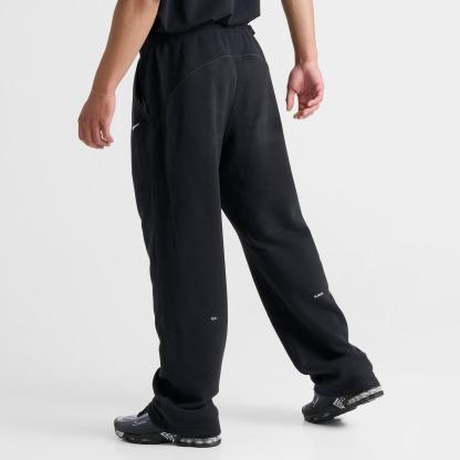 Men's Nithtke NOCTA Fleece CS Open-Hem Sweatpants - Black/Black/White
