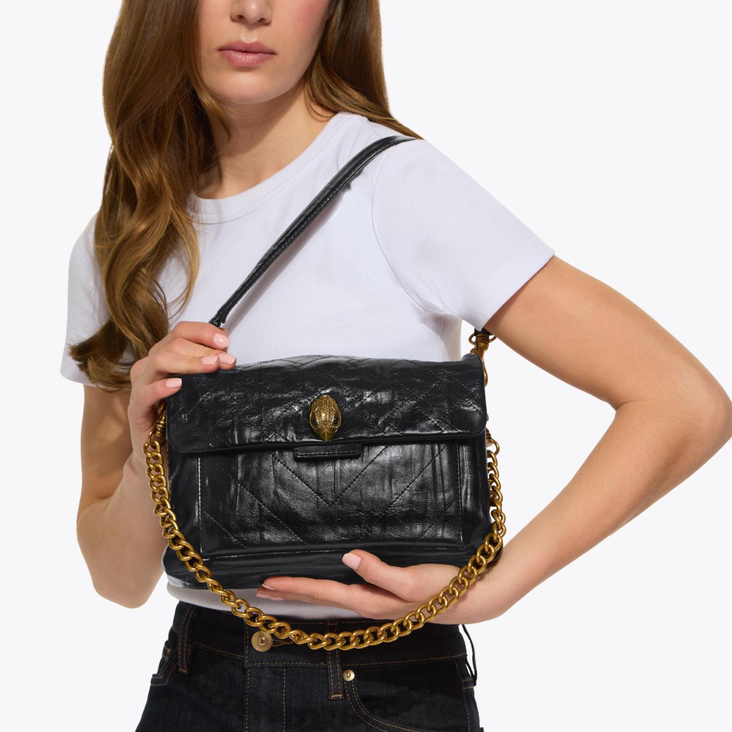 Kurt Geiger London Celia Shoulder Bag - Black - view 2