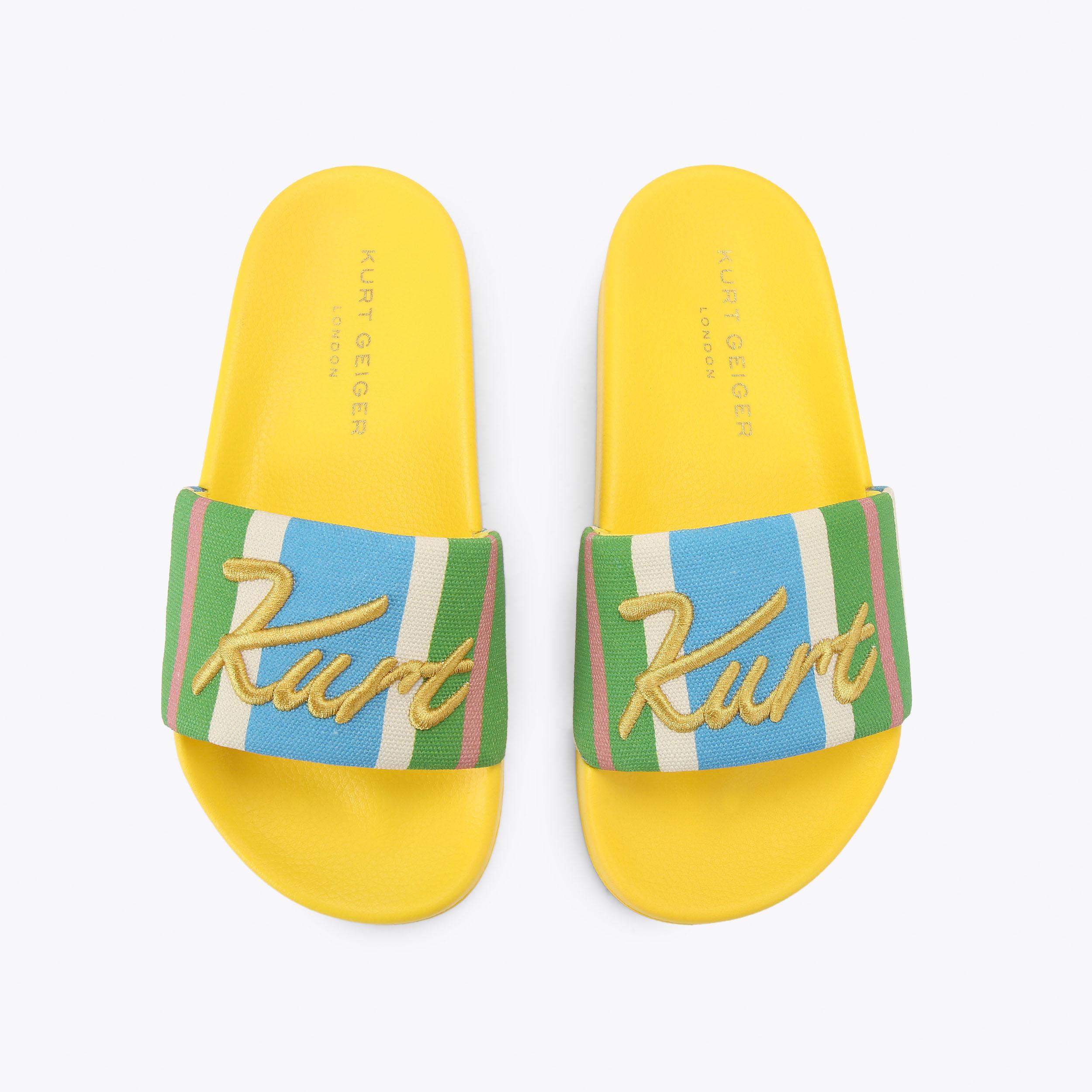 Kurt Geiger London Kurt's Cabana Kurt Meena Slide - Multi Colored - view 3