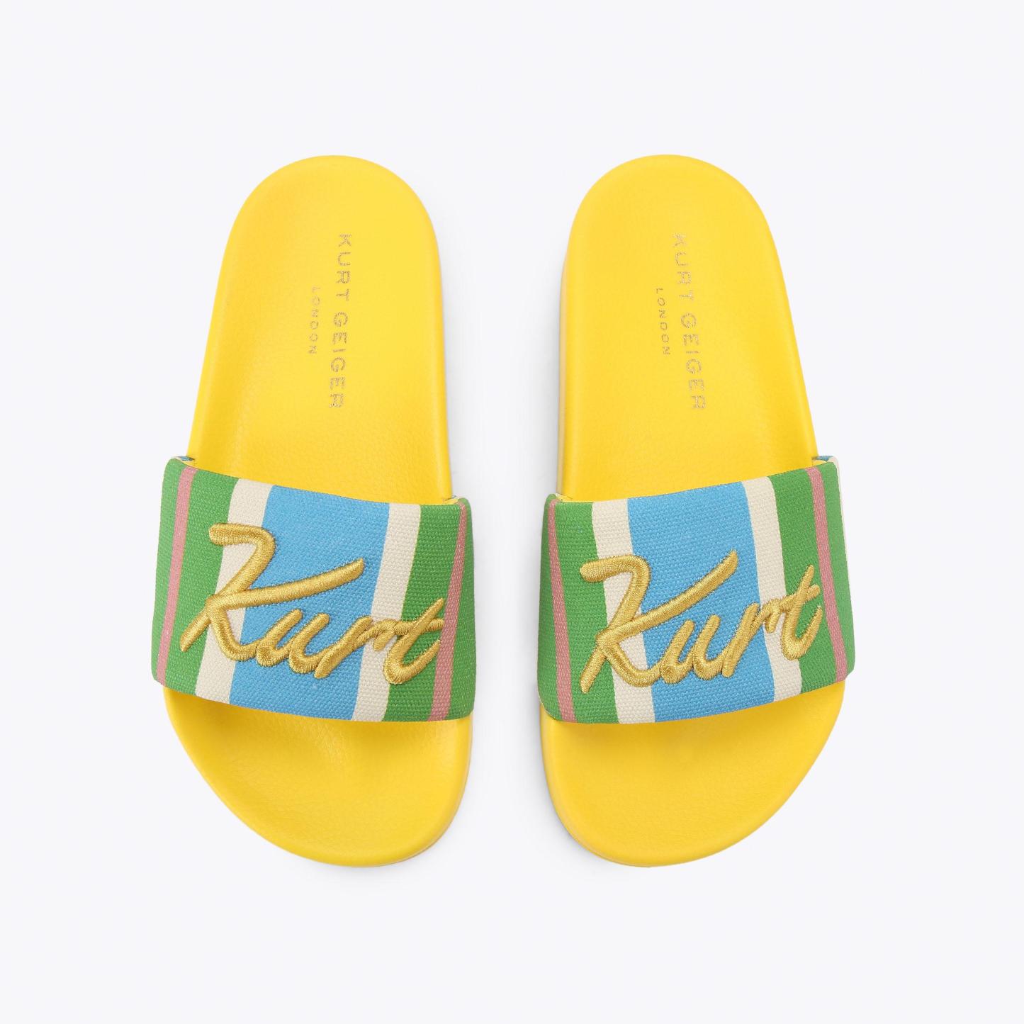 Kurt Geiger London Kurt's Cabana Kurt Meena Slide - Multi Colored - view 3