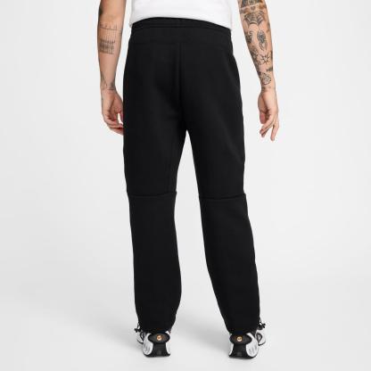 Men's Nike Tech Fleece Open-Hem Pants - Black/Black