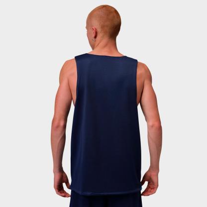 Men's Jordan Sport Reversible Jersey - Midnight Navy/University Blue - view 3