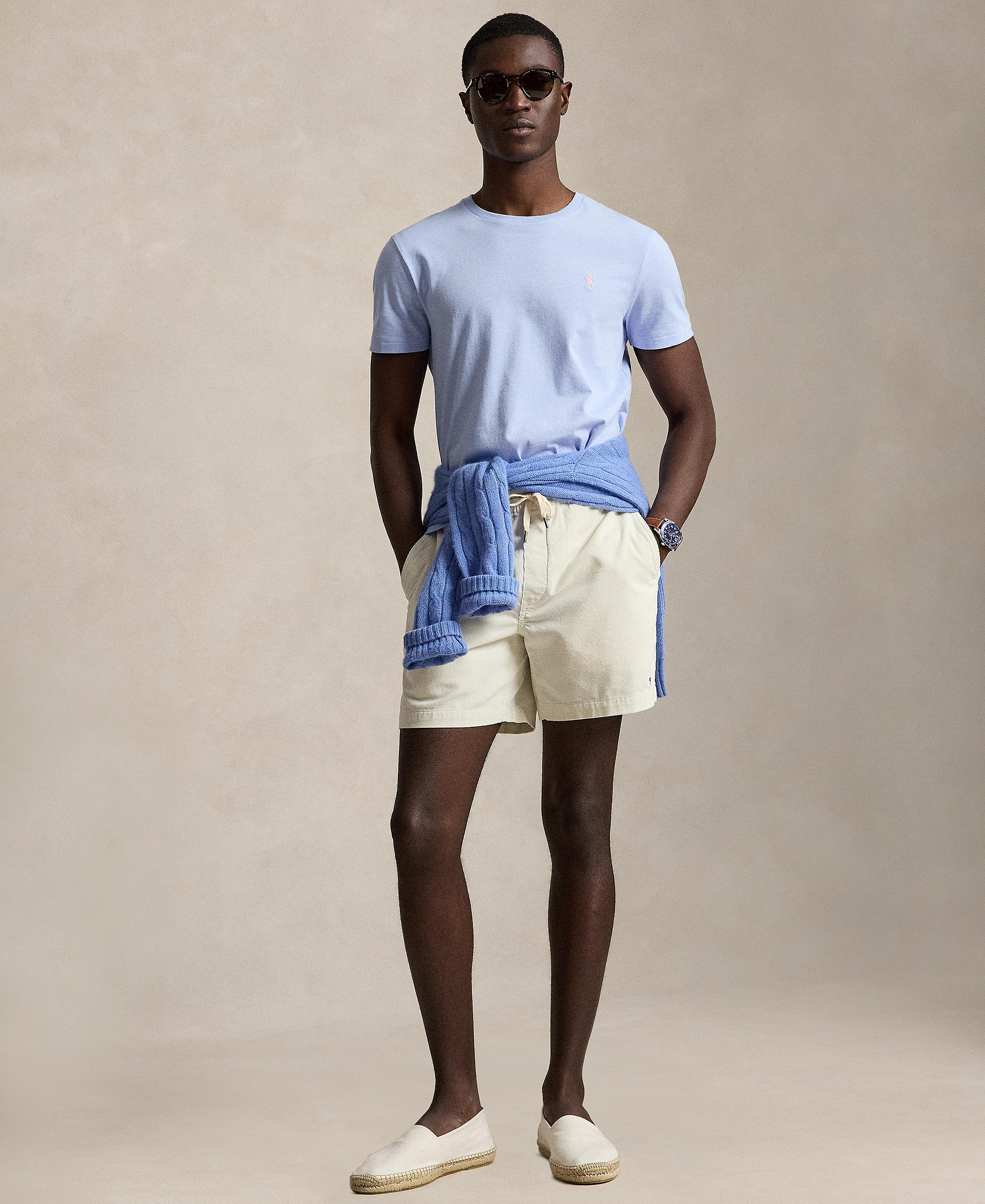 Polo Ralph Lauren Men's Crewneck T-Shirt - Pebble Blue