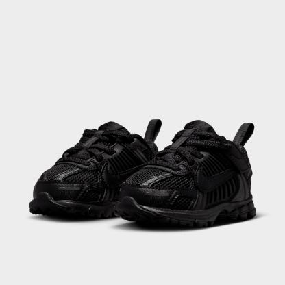 Infant and Kids' Toddler Nithtke Vomero 5 Stretch Lace Casual Shoes - Black/Black - Both shoes facing left