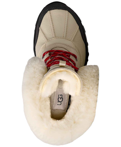 UGG Women's Adirondack XXV Round Toe Boots - Plaster