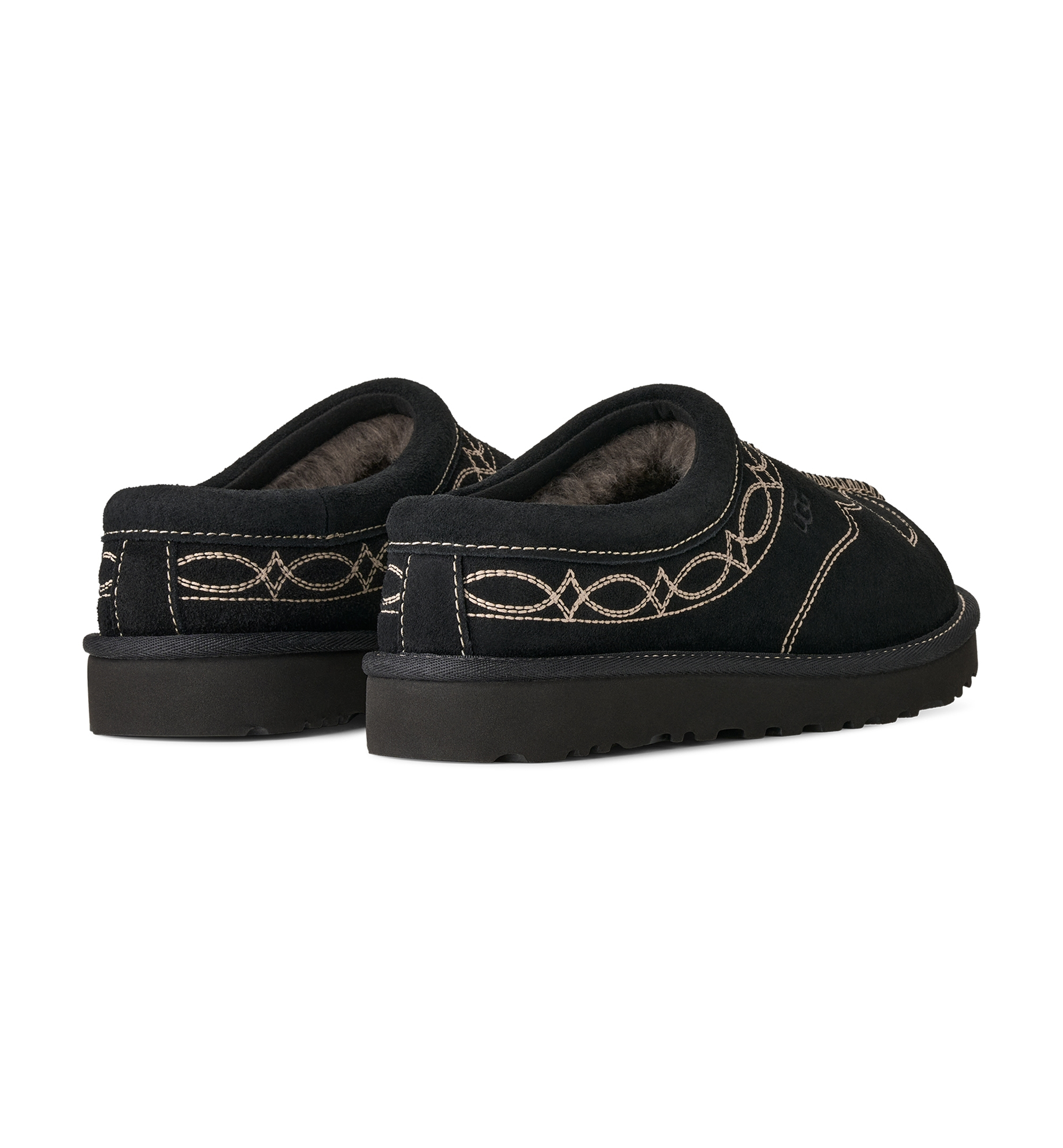 UGG® Women's Tasman Western Slip-On Slippers - Black