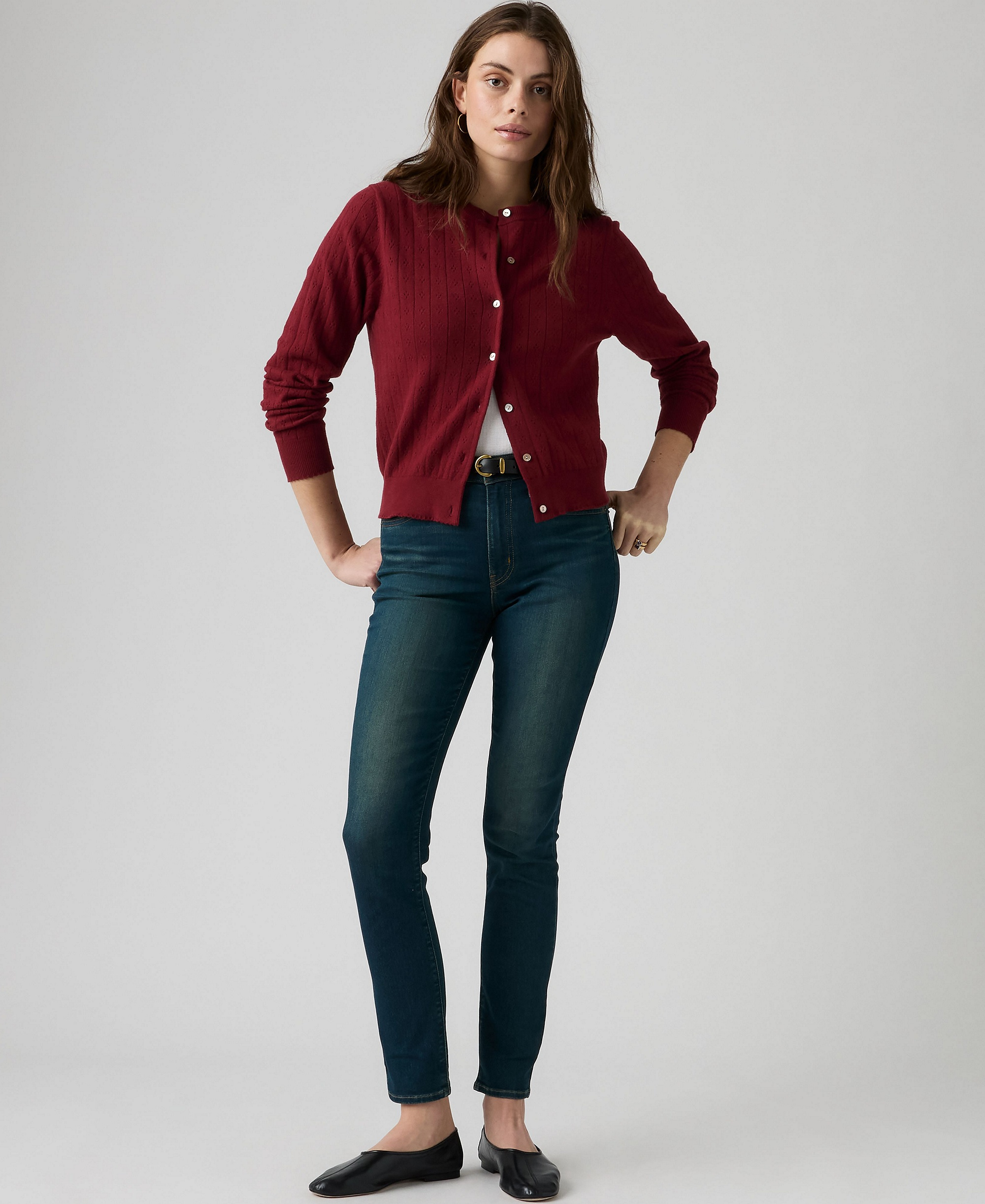 Levi's Women's 721 High-Rise Stretch Skinny Jeans - Tint Time