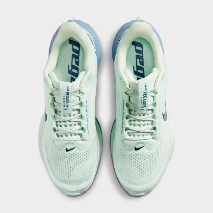 Women's Nithtke Pegasus Premium Running Shoes - Part 1 - Barely Green/Work Blue/Football Grey/Blue Void - Top view
