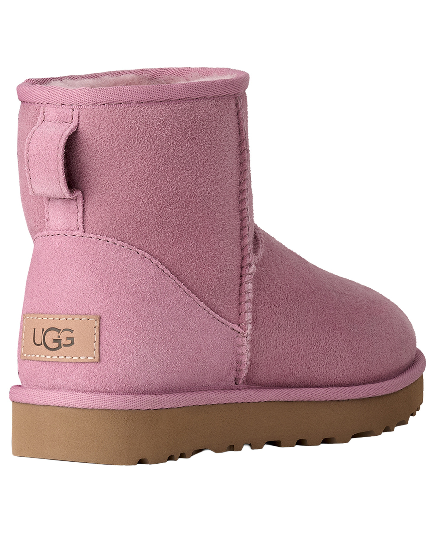UGG® Women's Classic II Pull-On Mini Booties - Dusty Orchid