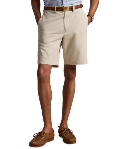 Polo Ralph Lauren Men's Stretch Classic-Fit Chino Shorts, 9" inseam - Classic Stone