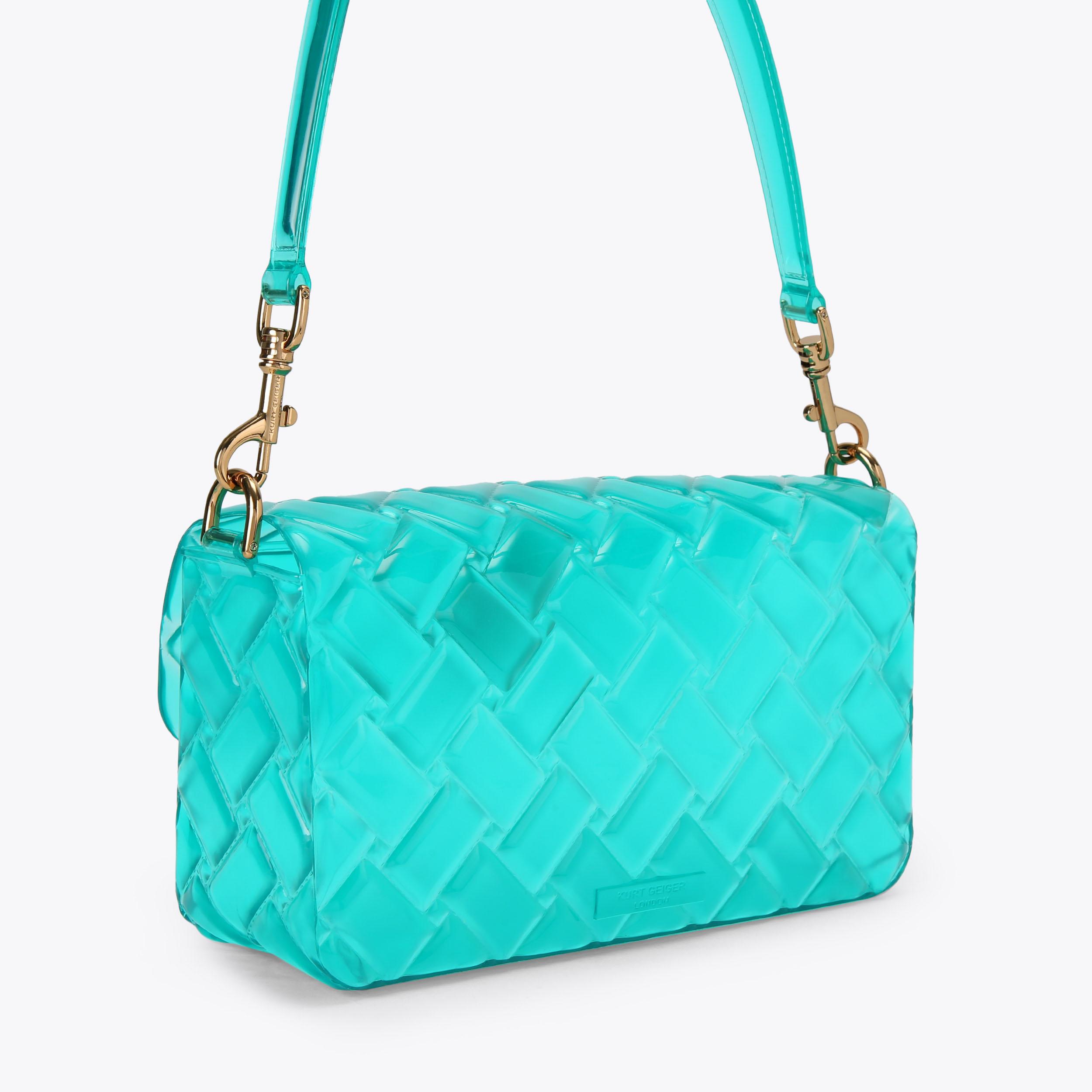 Kurt Geiger London Kensington Jelly Shoulder Bag - Blue - view 4