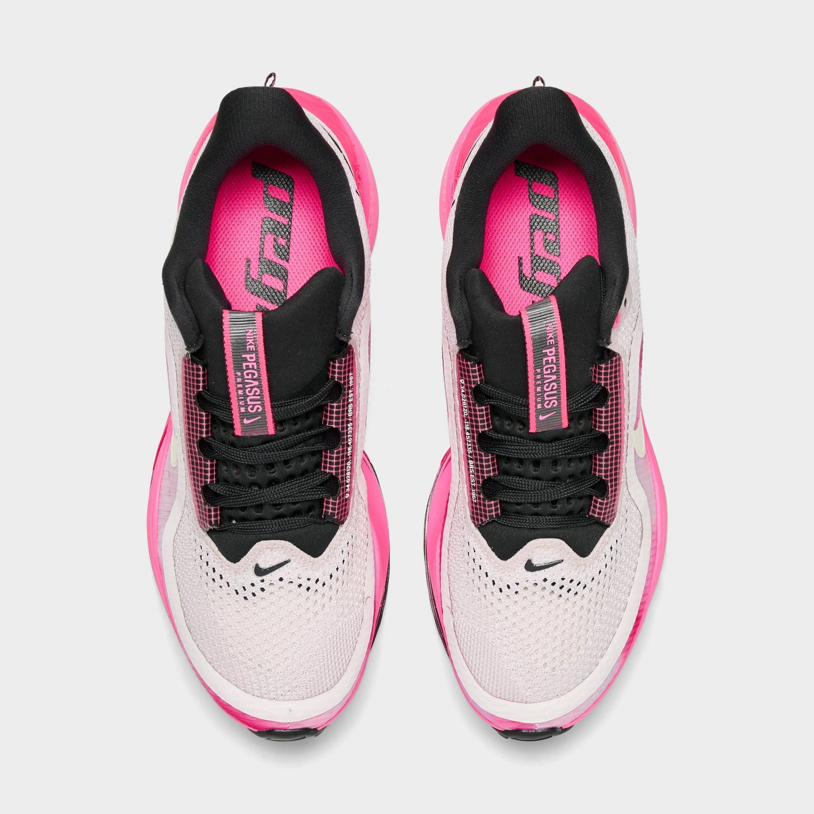 Women's Nike Pegasus Premium Running Shoes - Pearl Pink/Pink Glow/Hyper Pink/Summit White