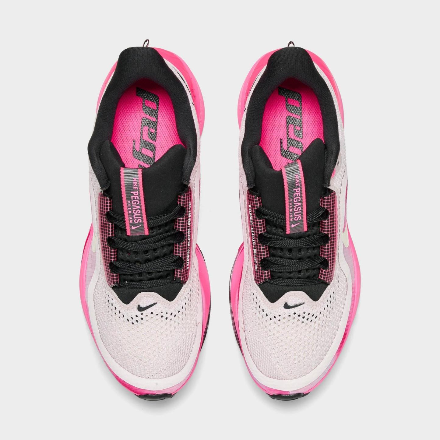 Women's Nike Pegasus Premium Running Shoes - Pearl Pink/Pink Glow/Hyper Pink/Summit White