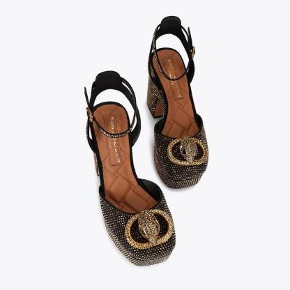 Kurt Geiger London Chelsea Closed Platform Heel - Metallics - view 3