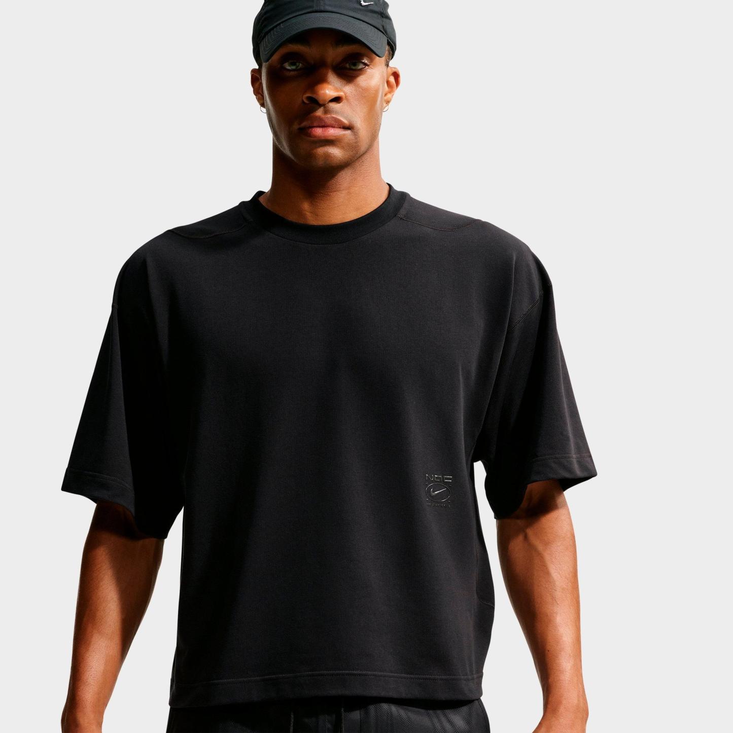 Men's Nithtke N.A.C. Dri-FIT Boxy Training Top - Black/Black