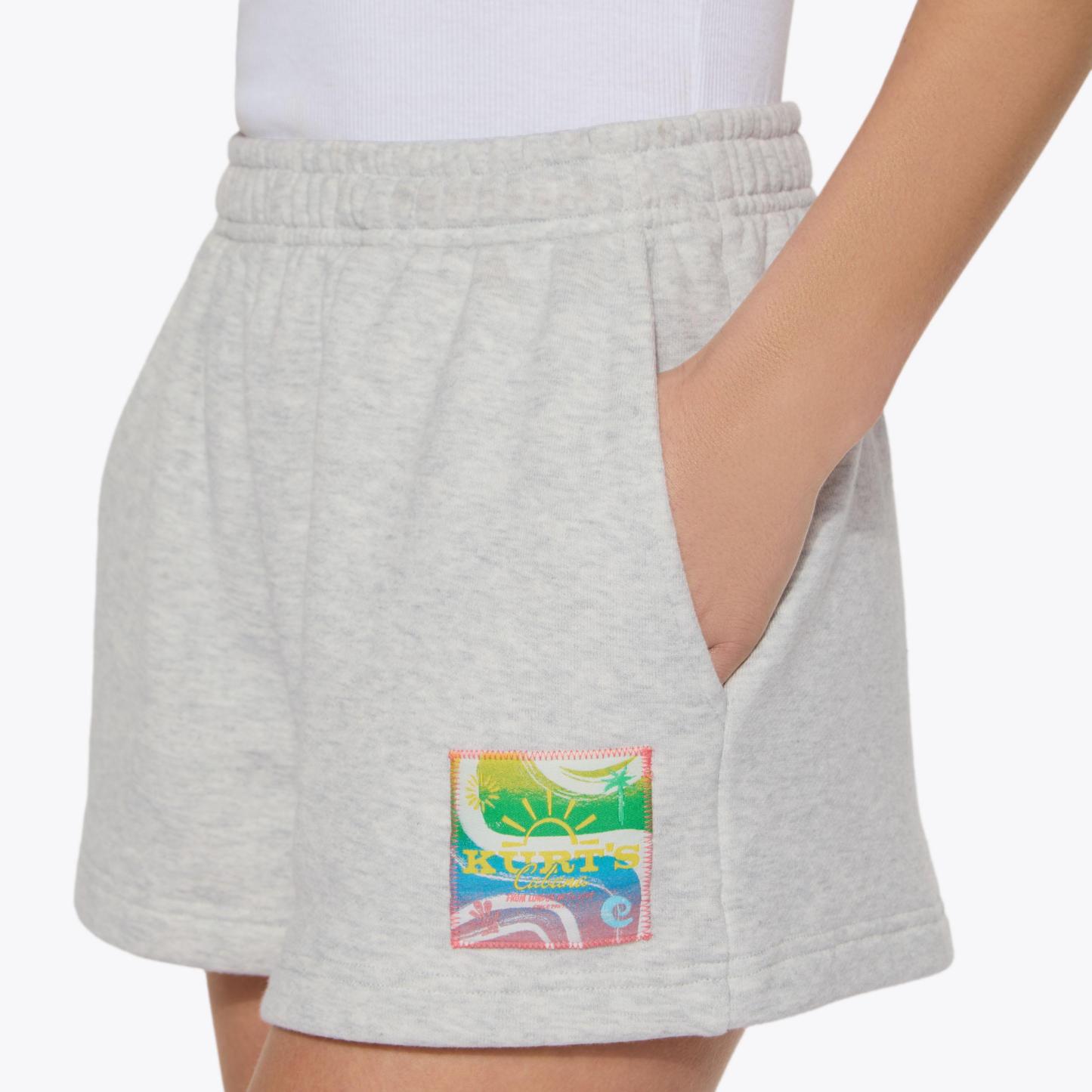 Kurt Geiger London Kurt's Cabana Shorty Shorts - Grey - view 4