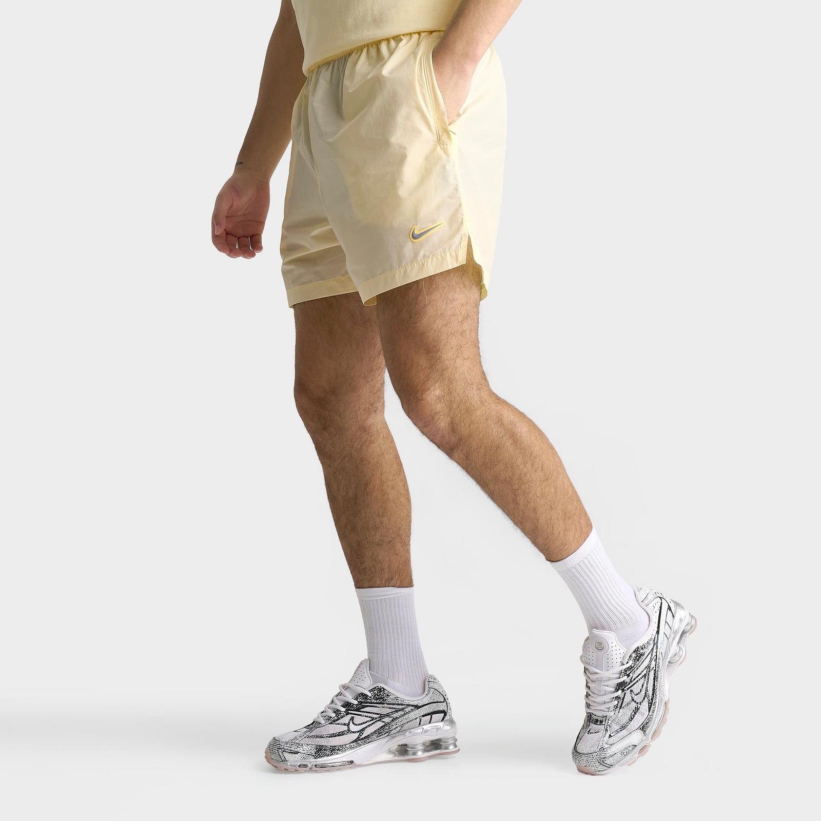 Men's Nike NOCTA Cardinal Nylon Shorts - Alabaster/Stealth