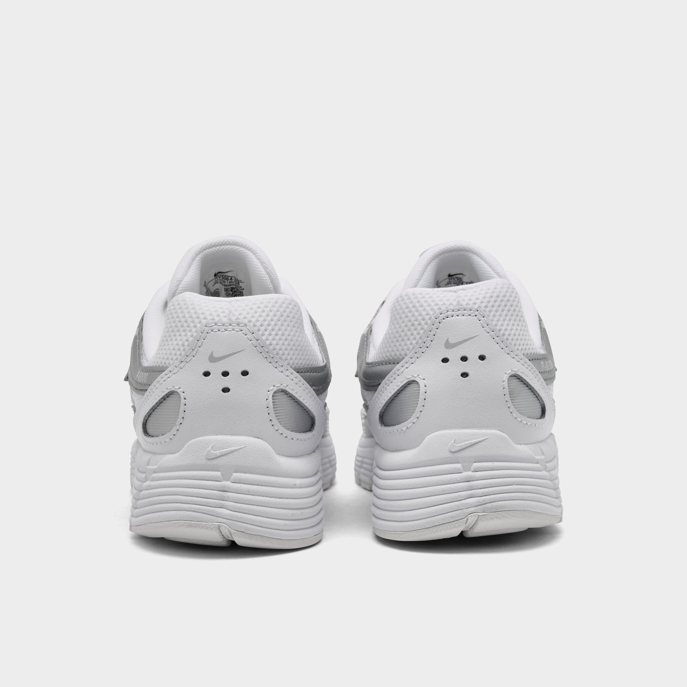 Big Kids' Nithtke P-6000 Casual Shoes - White/Photon Dust - Back view